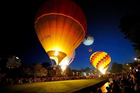 balloon at Bournemouth